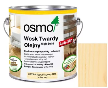 OSMO 3089 2,5L Wosk Twardy Anti-Slip Jedwabisty Połysk