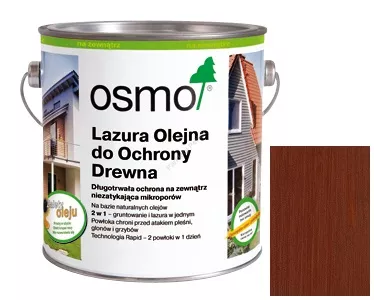 OSMO 703 2,5L Lazura do fasad Mahoń