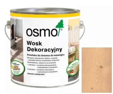 Osmo 3102 0,75L Wosk Dekoracyjny Parzony Buk