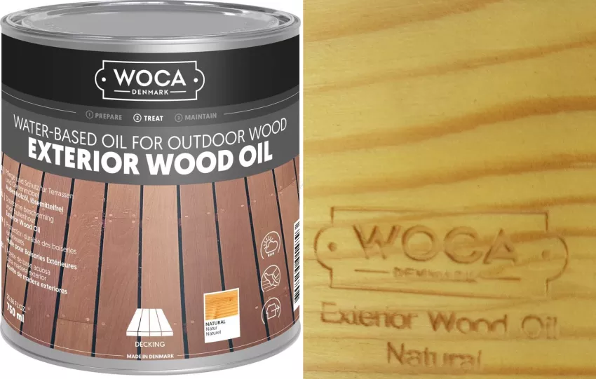 Woca Exterior Oil Natural 0,75L olej do tarasów
