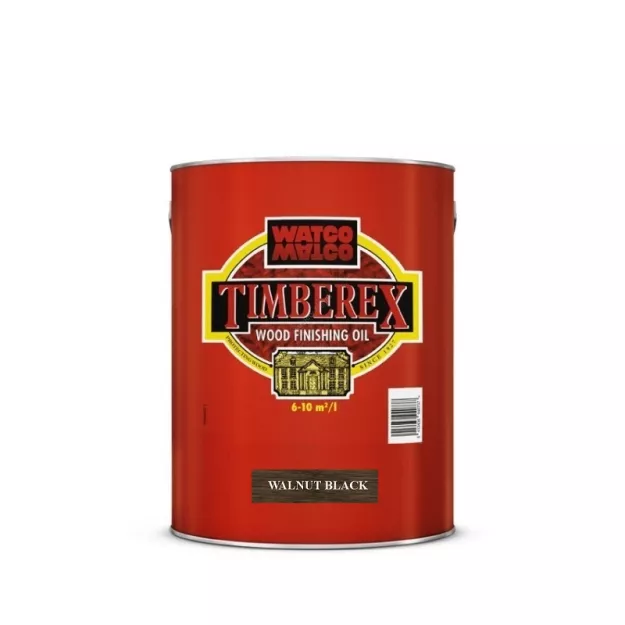 Timberex Coloured Walnut Black 1L
