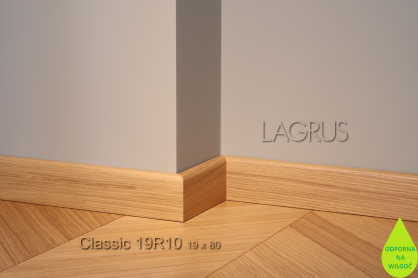Lagrus Classic 19R10 Fornir dąb listwa 19x80x2420 mm