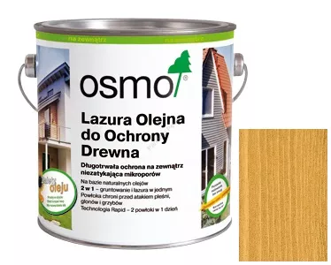 OSMO 701 2,5L Lazura do fasad Bezbarwny Matt
