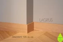 Lagrus Standard 100 Fornir dąb listwa 16x100x2420 mm