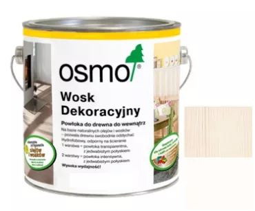 Osmo 3188 0,125L Wosk Dekoracyjny Śnieg próbka