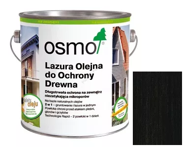 OSMO 712 2,5L Lazura do fasad Heban