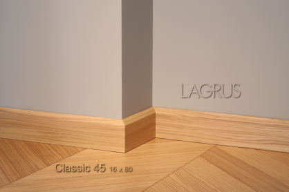 Lagrus Classic 45 Fornir dąb listwa 16x80x2420 mm