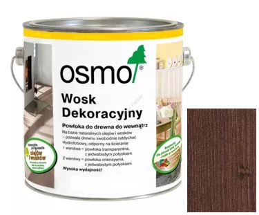 Osmo 3161 0,125L Wosk Dekoracyjny Heban o próbka