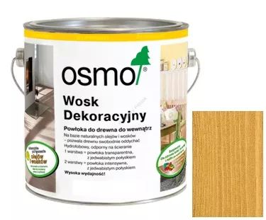 Osmo 3164 0,125L Wosk Dekoracyjny Dąb próbka
