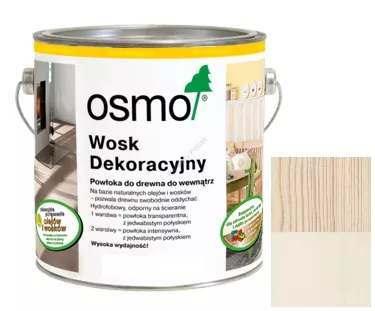 Osmo 3172 0,75L Wosk Dekoracyjny Jedwab