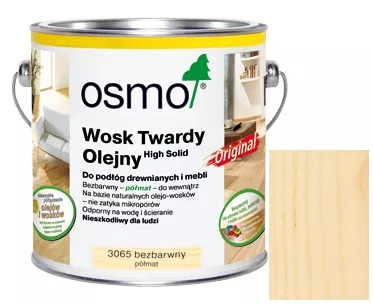 OSMO 3065 0,125L Wosk Twardy Półmatt próbka