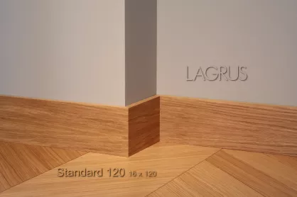 Lagrus Standard 120 Fornir dąb listwa 16x120x2420 mm