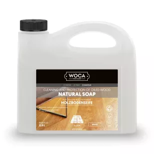 Woca Soap White 2,5L mydło do podłóg olejowanych bielonych