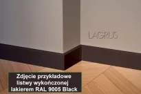 Lagrus Ćwierćwałek Czarny 16x16x2440 mm