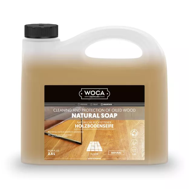 PROMOCJA Woca Soap Natural 2,5L mydło do podłóg olejowanych