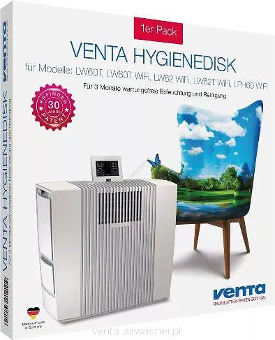 Venta Hygienedisk Dysk do zmiękczania wody