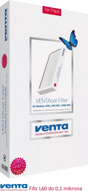 Venta Filtr VENTAcarb do 0,1 µm