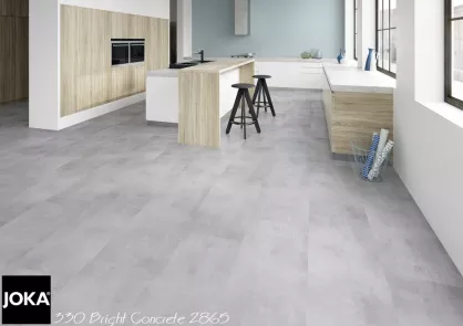Joka 330 Bright Concrete click 4,5mm