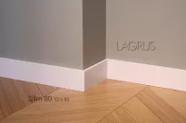 Lagrus Slim 80 Czarna listwa 12x80x2440 mm