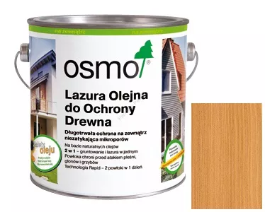 OSMO 702 0,125L Lazura do fasad Modrzew
