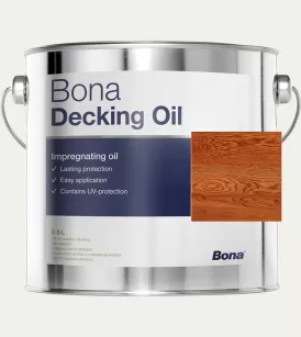 Bona Decking Oil Mahoń 2,5L olej do tarasów