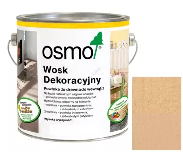 Osmo 3182 0,125L Wosk Dekoracyjny Piasek próbka