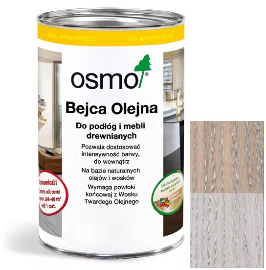 Osmo 3518 2,5L Bejca Olejna Jasny Szary