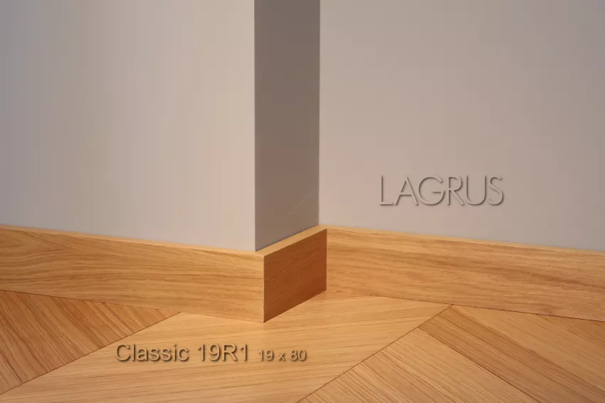 Lagrus Classic 19R1 Fornir dąb listwa 19x80x2420 mm