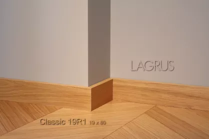 Lagrus Classic 19R1 Fornir dąb listwa 19x80x2420 mm