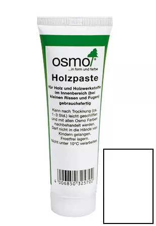 Osmo 7300 100g Szpachla naprawcza do drewna Biały