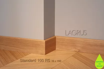 Lagrus Standard 100R5 Fornir dąb listwa 16x100x2420 mm