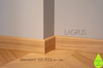 Lagrus Standard 100R10 Fornir dąb listwa 16x100x2420 mm