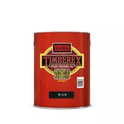 Timberex Coloured Oil Black 1L