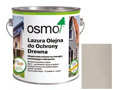 OSMO 906 2,5L Lazura do fasad Perłowy Szary