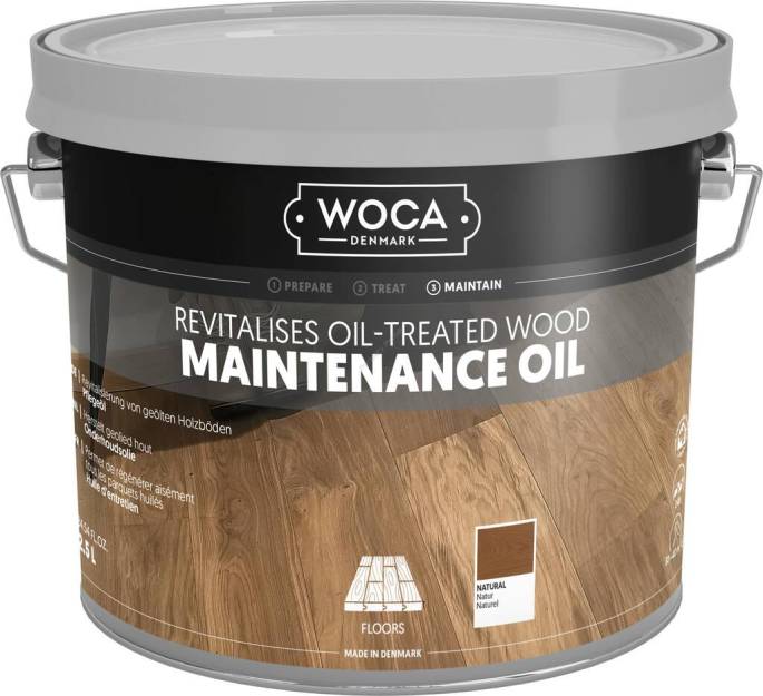 Woca Maintenance Oil Natural 2,5L olej odświeżający/regeneracyjny