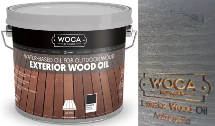 Woca Exterior Oil Anthracite 2,5L olej do tarasów