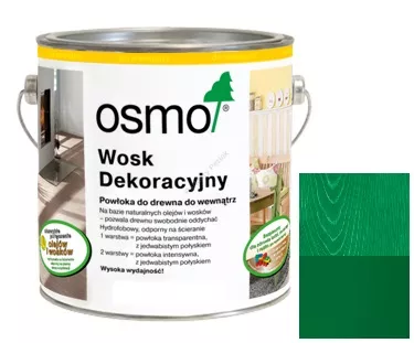 Osmo 3131 0,125L Wosk Dekoracyjny Zielony próbka