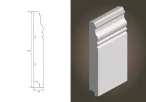 Lagrus Wersal 150 Biała listwa 19x150x2440 mm
