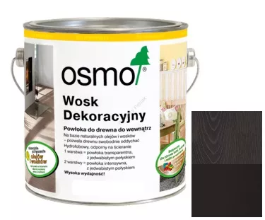Osmo 3169 0,125L Wosk Dekoracyjny Czarny próbka