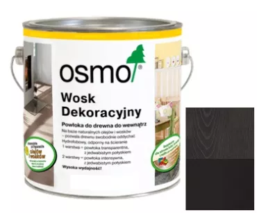 Osmo 3169 0,125L Wosk Dekoracyjny Czarny próbka