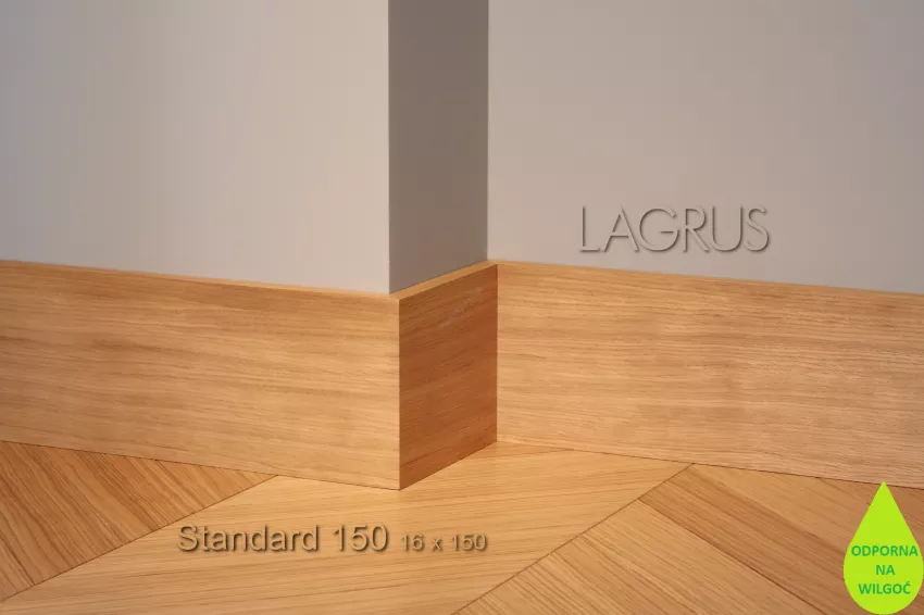 Lagrus Standard 150 Fornir dąb listwa 16x150x2420 mm