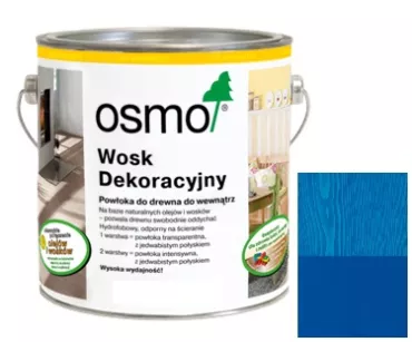Osmo 3125 0,125L Wosk Dekoracyjny Niebieski próbka