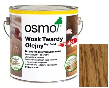 OSMO 3072 2,5L Wosk Twardy Bursztyn