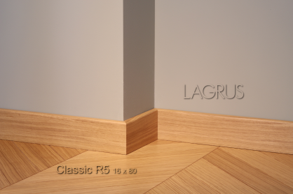 Lagrus Classic R5 Fornir dąb listwa 16x80x2420 mm