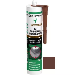 Den Braven Mahoń/Teak 280ml Kit do podłóg drewnianych