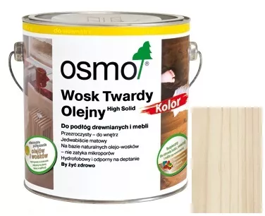 OSMO 3041 0,125L Wosk Twardy Surowe Drewno próbka